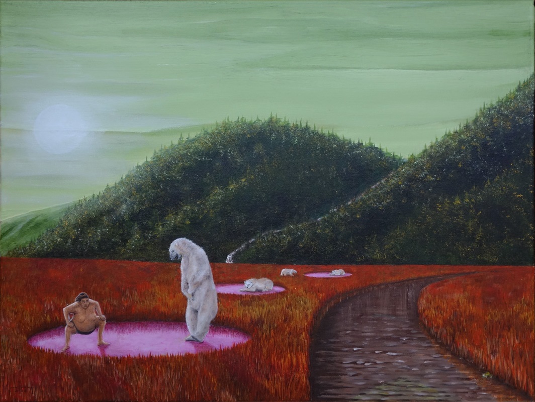 Jesse Hesling - Frog in Water
